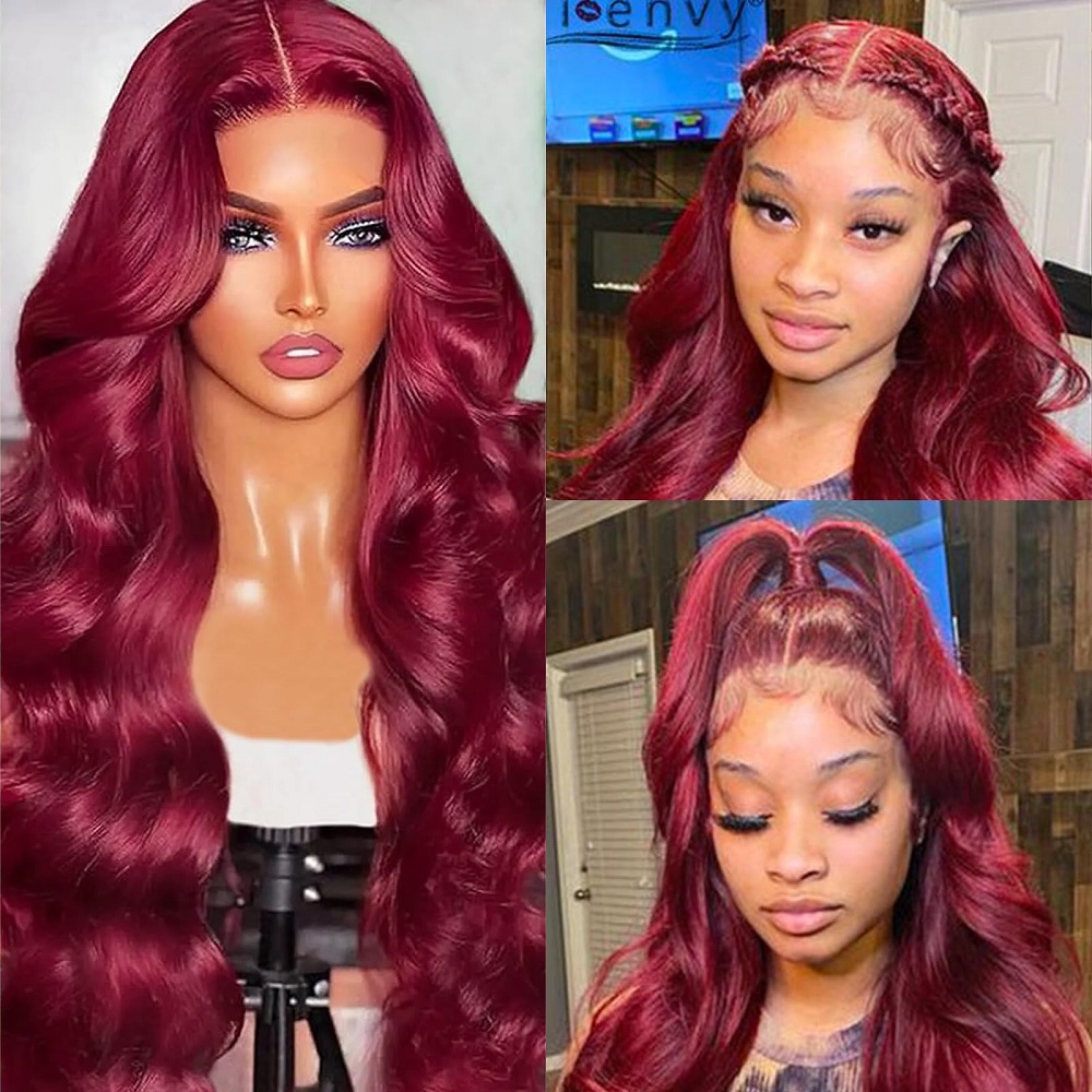 Burgundy 13x4 Body Wave Lace F - đánh giá và giá Aglaonema Red